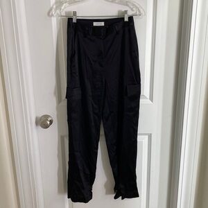 Babaton satin jogger pants